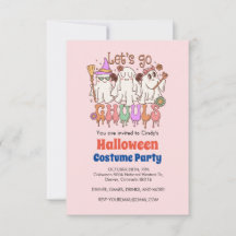 Laten we Ghouls gaan, Retro Pink Halloween