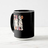 Laten we Ghouls Groovy Ghost gaan gebruiken met  b Mok (Voorkant links)