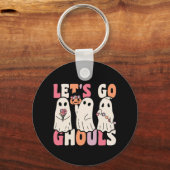 Laten we Ghouls Groovy Ghost gaan gebruiken met b Sleutelhanger (Voorkant)