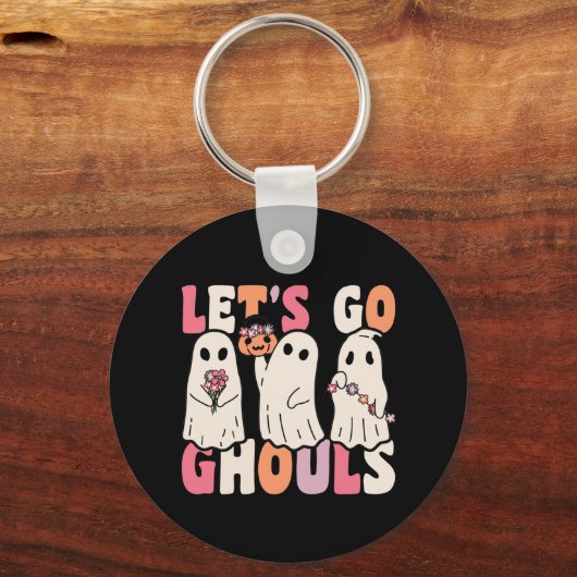 Laten we Ghouls Groovy Ghost gaan gebruiken met  b Sleutelhanger (Voorkant)