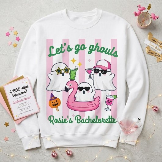 Laten we Ghouls Summerween Bachelorette gaan Trui