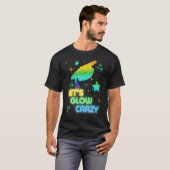 Laten we Glow Crazy Party Cool Afstuderen Glow Par T-shirt (Voorkant volledig)