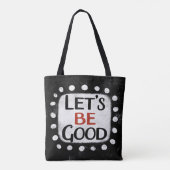 Laten we goede Canvas tas zijn (Achterkant)