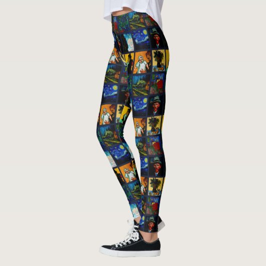 Laten we Gogh Crazy zien Leggings (Links)