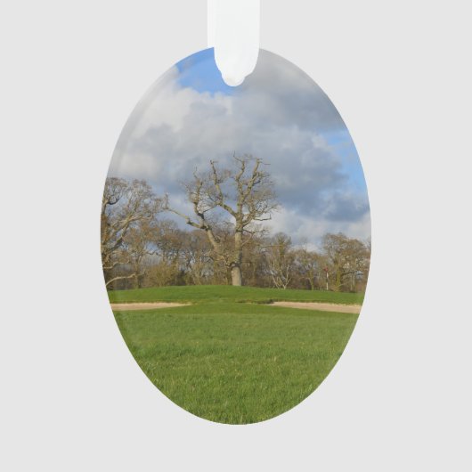 Laten we Golf spelen Ornament (voorkant)