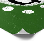 Laten we golfen Poster Wall Art spelen (Hoek)