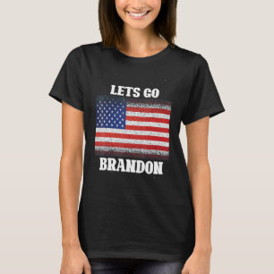 Laten we Goo Brandun conservatieve anti-liberale V T-shirt