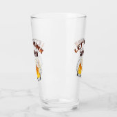 laten we gouden bierglas drinken glas (Links)