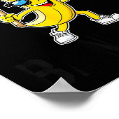 Laten we Grappige Bananen Merchandise Gaan Poster (Hoek)