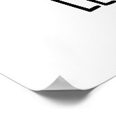 Laten we grappige bidfleswoordspeling spuiten poster (Hoek)