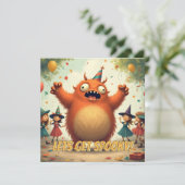 Laten we griezelig doen – Leuke monsterfeestpret (Staand voorkant)