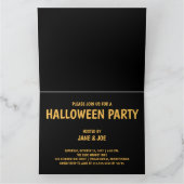 Laten we griezelig doen – Leuke monsterfeestpret Kaart (Binnen)