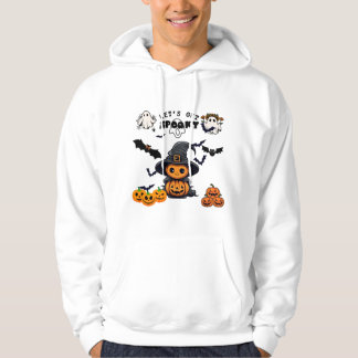 Laten we griezelig worden, Halloween pompoen Hoodie