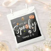 Laten we griezelig worden! Halloween verjaardagsfe Bedankzakje (Geknipt)