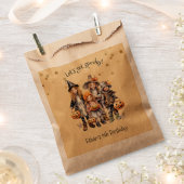 Laten we griezelig worden! Kostuum kinderen verjaa Bedankzakje (Geknipt)