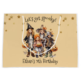 Laten we griezelig worden! Kostuum kinderen verjaa Groot Cadeauzakje