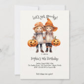 Laten we griezelig worden! Spooktacular kids verja Kaart (Voorkant)