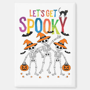 Laten we griezelige Halloween nemen Magneet