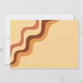 Laten we griezelige Halloween retro kinderen verja Kaart (Achterkant)