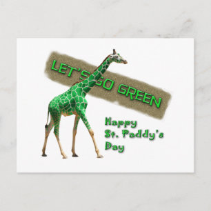 LATEN WE GROEN GAAN BRIEFKAART