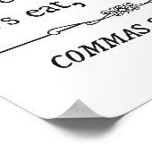 Laten we grootmakomma's eten om levens te redden poster (Hoek)