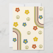 Laten we groovy jarig zijn kaart (Achterkant)