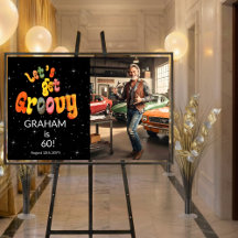Laten we Groovy Mannen 60e Verjaardag Foto