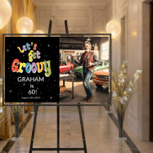 Laten we Groovy Mannen 60e Verjaardag Foto