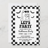 Laten we Halloween Feest Feesten Kaart (Voorkant)