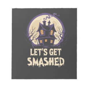 Laten we Halloween helemaal kapot maken Notitieblok
