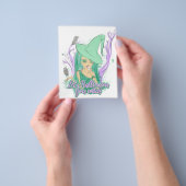 Laten we Halloween je heksen Flyer. Flyer (Hand)