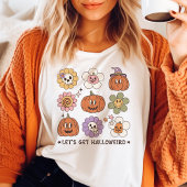 Laten we Halloween Retro Halloween halen Tri-Blend Shirt