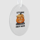 Laten we Halloween weer klassiek maken Ornament (voorkant)
