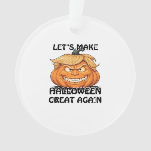 Laten we Halloween weer klassiek maken Ornament (voorkant)