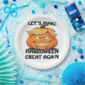 Laten we Halloween weer klassiek maken Papieren Bordje (Feest)