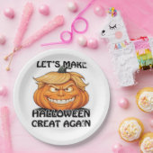 Laten we Halloween weer klassiek maken Papieren Bordje (Feest)