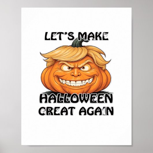 Laten we Halloween weer klassiek maken Poster (Voorkant)