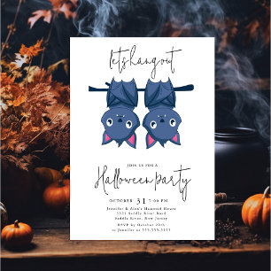 Laten we Halloweenfeest geven Kaart