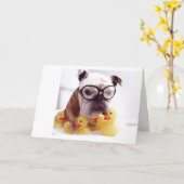 LATEN WE "HAPPY BIRTHDAY" *** VOOR JULLIE*** KINDE KAART (Gele Bloem)