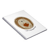 Laten we Hedgehug Hedgel Notitieboek (Rechterzijde)