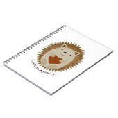 Laten we Hedgehug Hedgel Notitieboek (Linkerzijde)