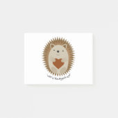 Laten we Hedgehug Hedgel Post-it® Notes (Voorkant)