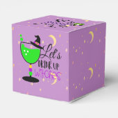 Laten we heksen Drinken, niet Drinken en vliegen Bedankdoosjes (Achterkant)