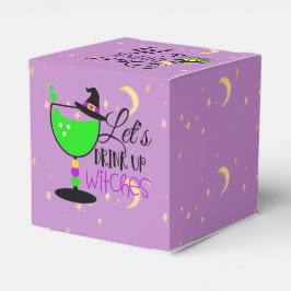 Laten we heksen Drinken, niet Drinken en vliegen Bedankdoosjes