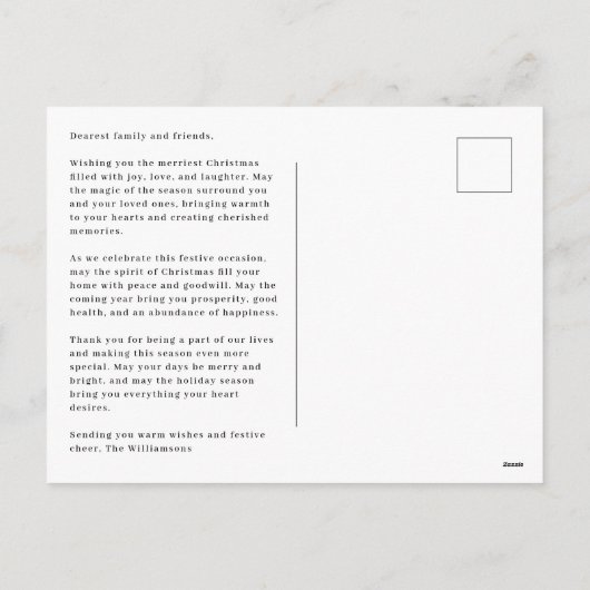 Laten we hem aanbidden Bethlehem religieuze Kerstm Feestdagenkaart (Achterkant)