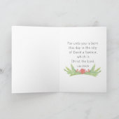 Laten we hem de kerstkaart prijzen feestdagen kaart (Binnen)