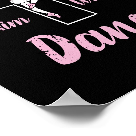 Laten we hem prijzen met Dance Ballet Cross Bijbel Poster (Hoek)