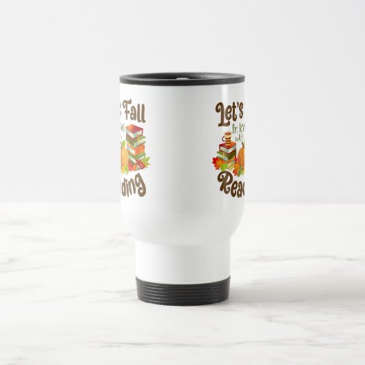 Laten we Herfst in liefde met lezen Reisbeker (Center)
