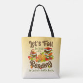 Laten we Herfst in liefde met lezen Tote Bag (Achterkant)