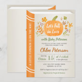 Laten we Herfsten in Love Baby shower Autumn Sprin Kaart (Voorkant / Achterkant)